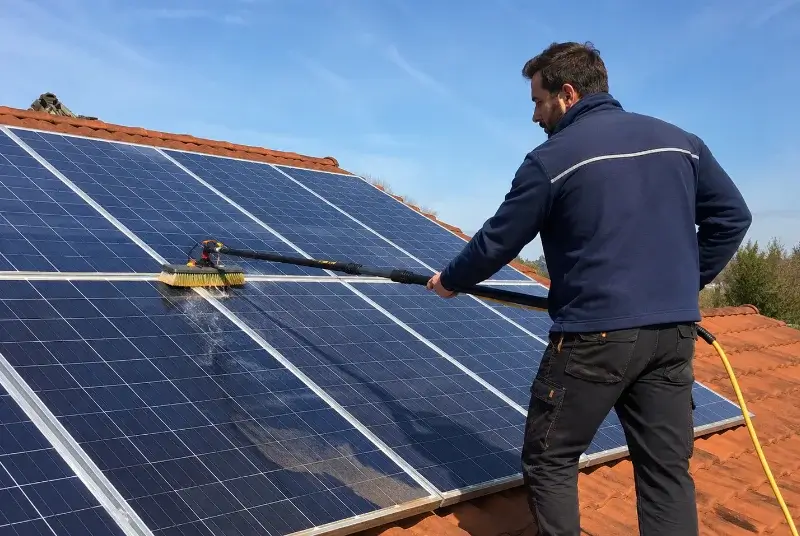 Nettoyage et entretien de panneaux solaires à Valence-d'Albigeois